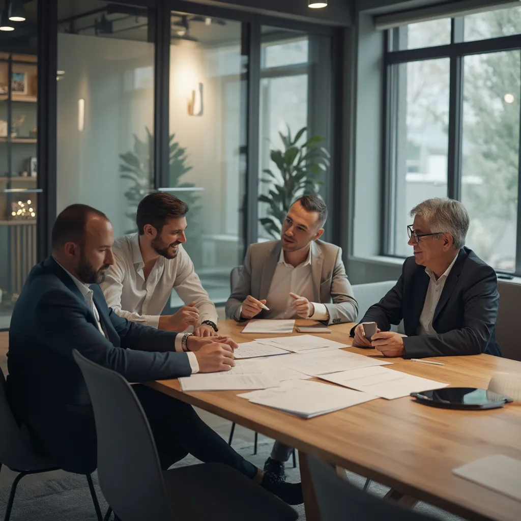 Reunión con inversionistas